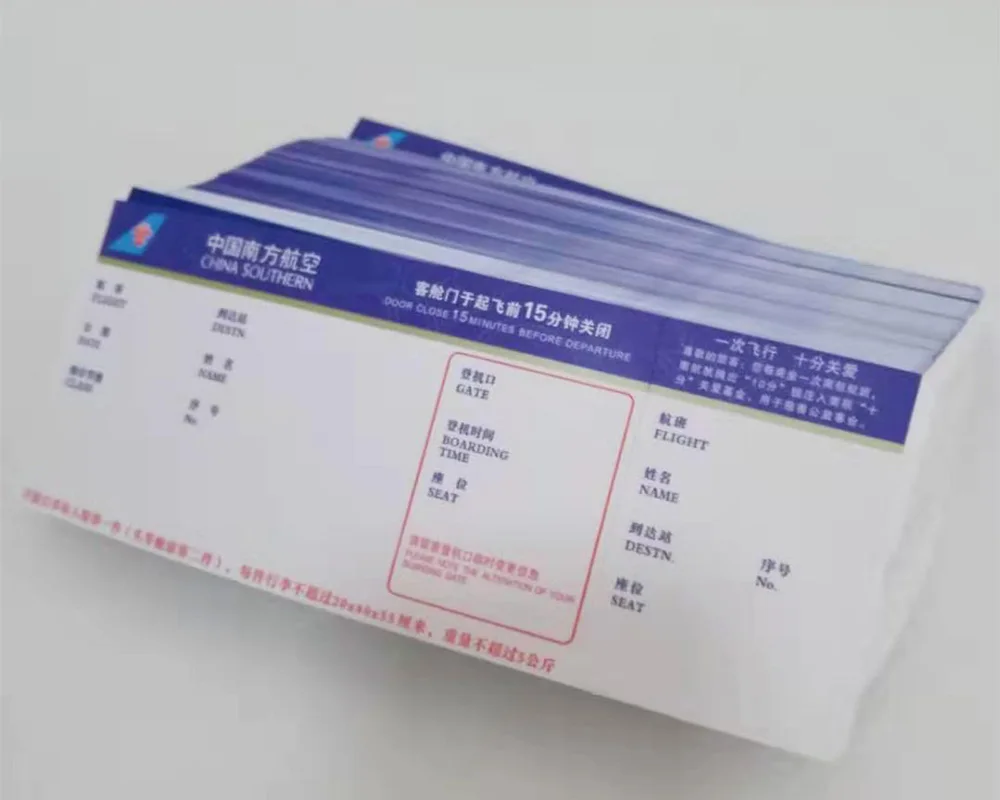 Top quality new arrival custom scratch lottery ticket