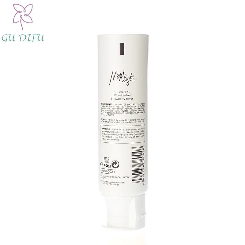 Home Hotel Plastic tubes Empty Packaging PE Toothpaste tubes Hose With Screw Cover Laminated Tube 100g120g150g160g180g200g220g