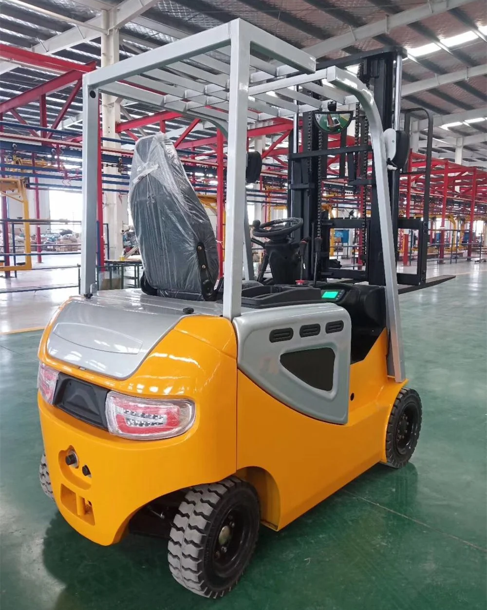 Mini Forklift 1ton 1.2ton Mini 4-wheel Electric Forklift 2020 hot sale forklift truck price