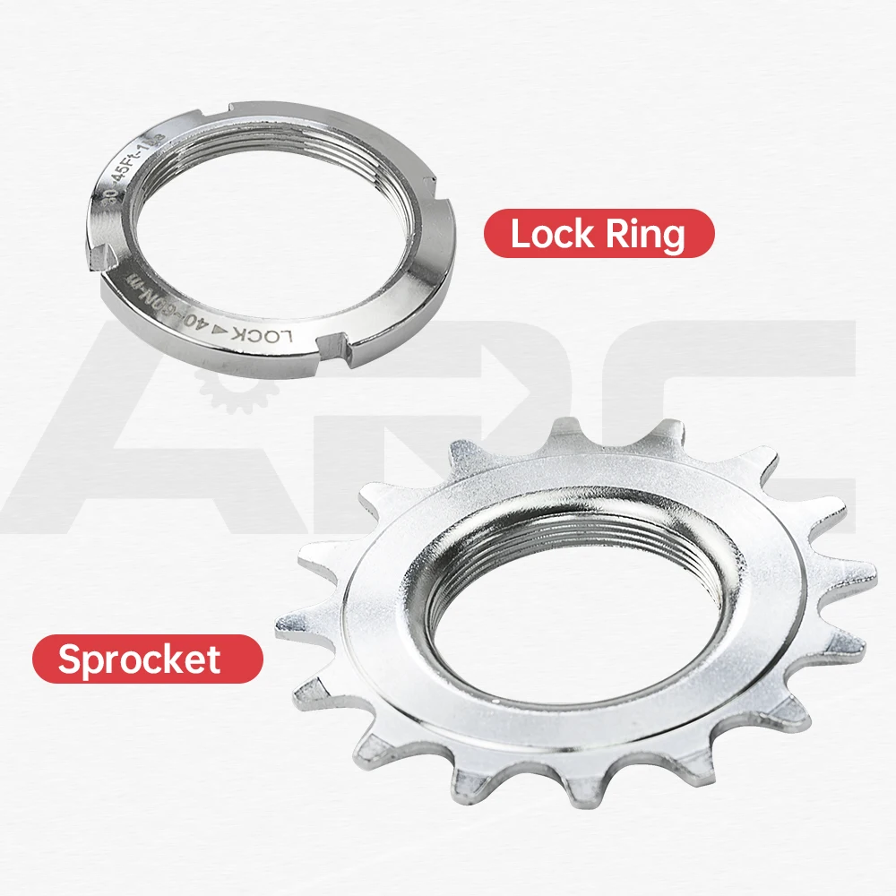 ARC Manufacturer GT-010F/R 100mm 120mm High Quality Aluminum Black Fixed Bike Hubsets 24 Hole Fixed Gear Track Bike Bearing Hub