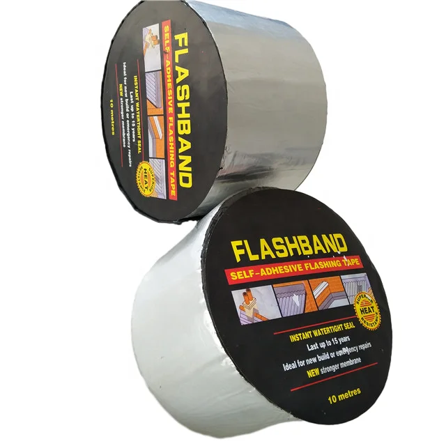 Asphalt Waterproof Roofing Tape Bitumen Flashing Material Construction Waterproofing Tape for Leak Repair