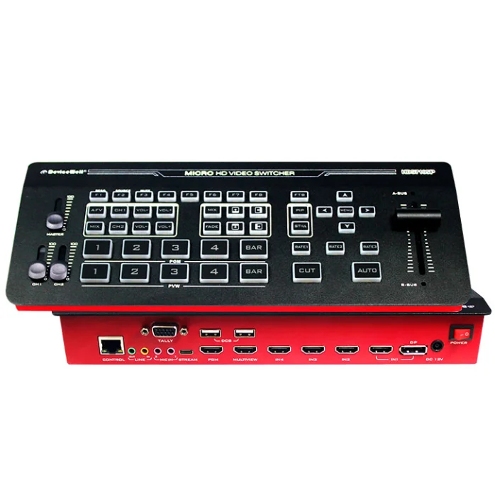 DeviceWell HDS7105P 5-канальный живой СТРИМ PIP T-bar HD Радио ТВ