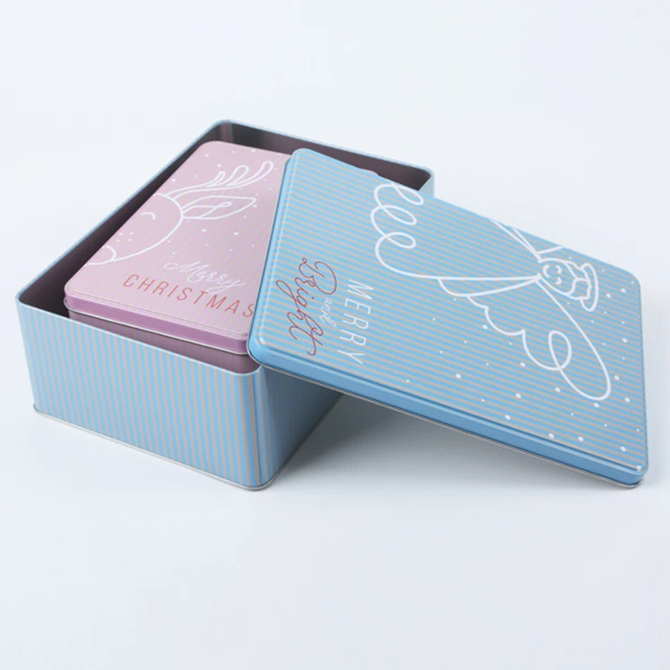 Biscuit Cookie Tin Can Packaging  Cheap Custom Empty Biscuit Cookie Tin Box Metal