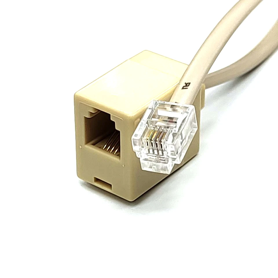 Прямая продажа с фабрики, кабель RJ11 6p4c «штырь-гнездо», rj11/rj12, Кабель-адаптер, удлинитель