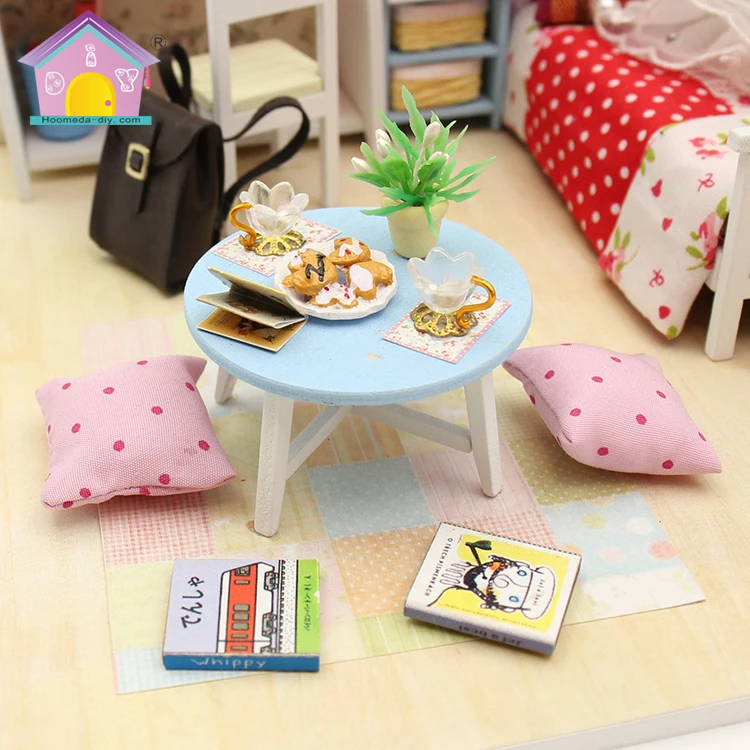 Hongda Adalelle Room 1187002 Miniature Dollhouse Diy Wood Doll House Kit For Sale