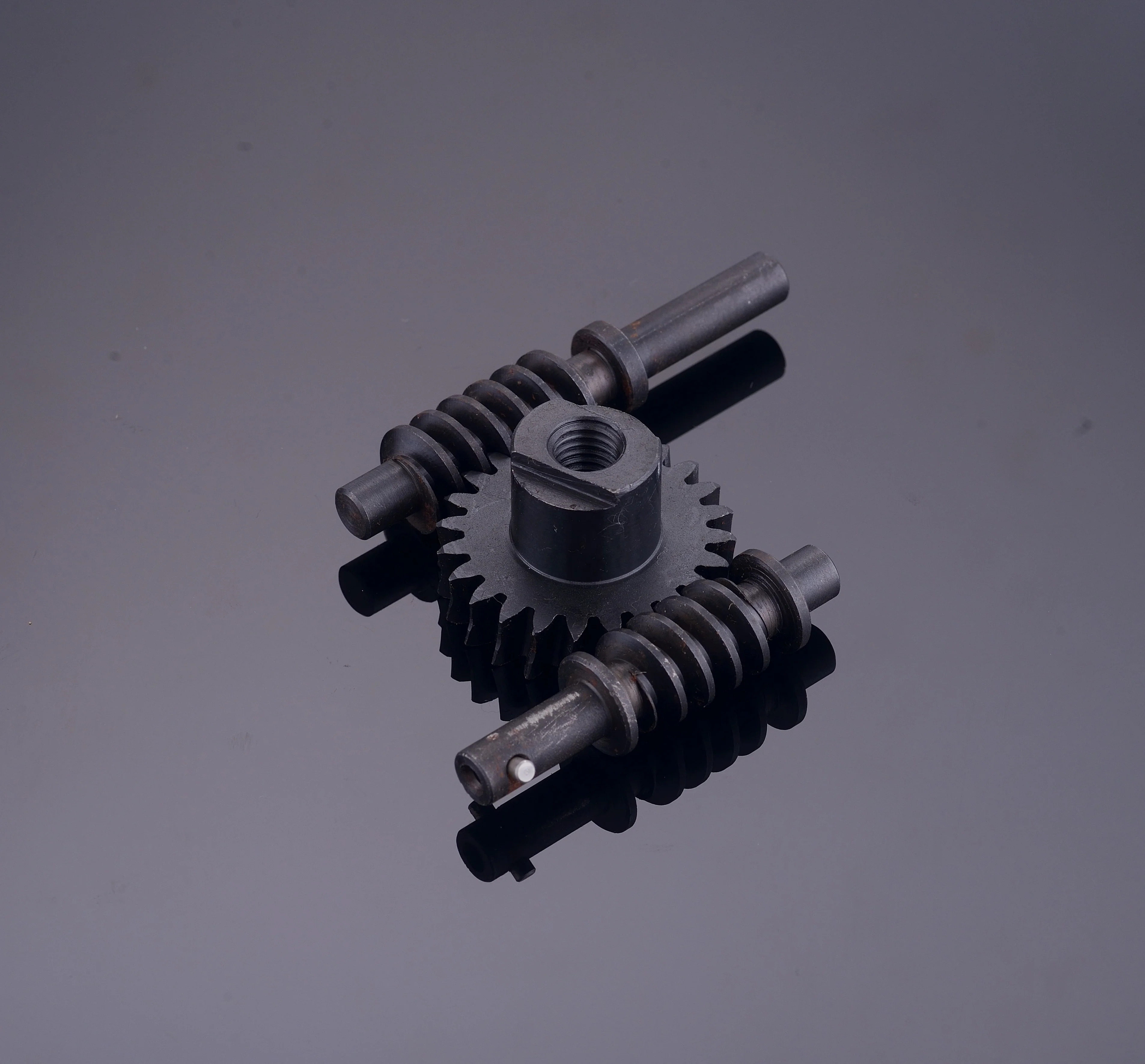 China professional stainless steel adjustable worm gear oem small power steering worm gear set