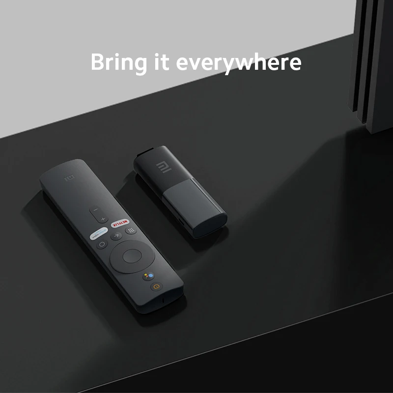 Оригинальный ТВ-стик Xiaomi Mi Android TV 9 0 четырехъядерный 1080P HD аудио декодирование Chromecast Netflix смарт-ТВ-Стик 1 ГБ 8 Гб