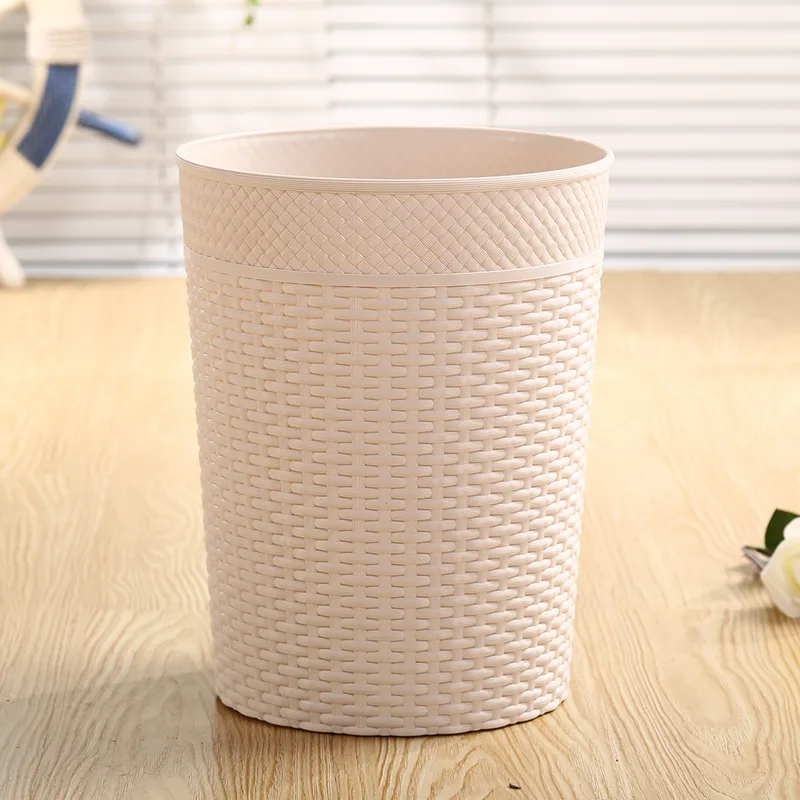 Wholesale Popular Universal Round Household Kitchen Trash Can Without Lid