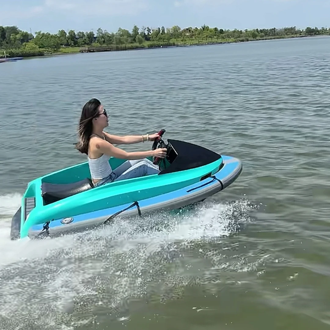 10KW 15KW 20KW Aluminum Mini Jet Boat