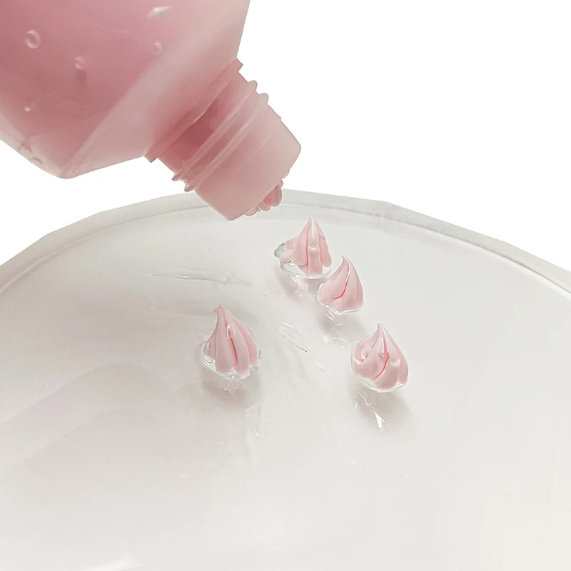 transparent twin Tube dual chamber plastic tubes for body lotion hand cream 50ml 10ml 200ml