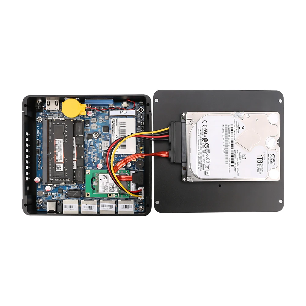 Мини-роутер J4125 без вентилятора 2 5 ГГц 4 * i225 I226 2.5GbE Nics pfSense