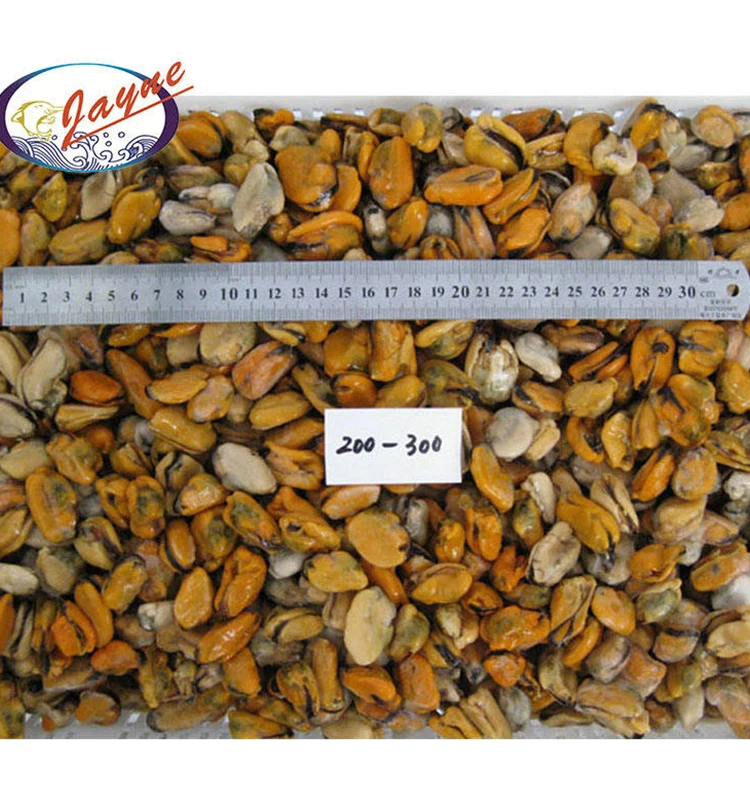 Высококачественные готовые цельные пресноводные ракушки, замороженные закуски, производство мидий, мясо на продажу