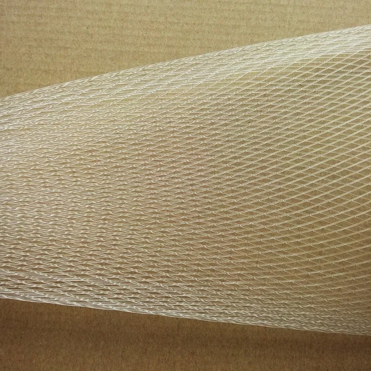 Colors changeable led mesh fiber optic light For ceiling and tree decorative fiber optic netting