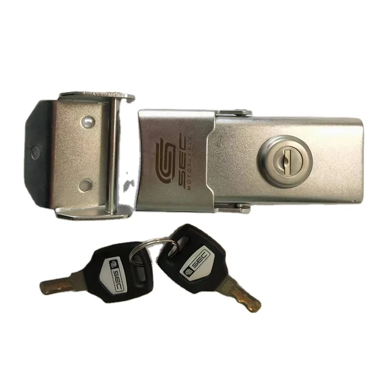 Factory Stainless steel toolbox padlock safety hasp toggle latch lock dust lock for motorcycle side box tail Case
