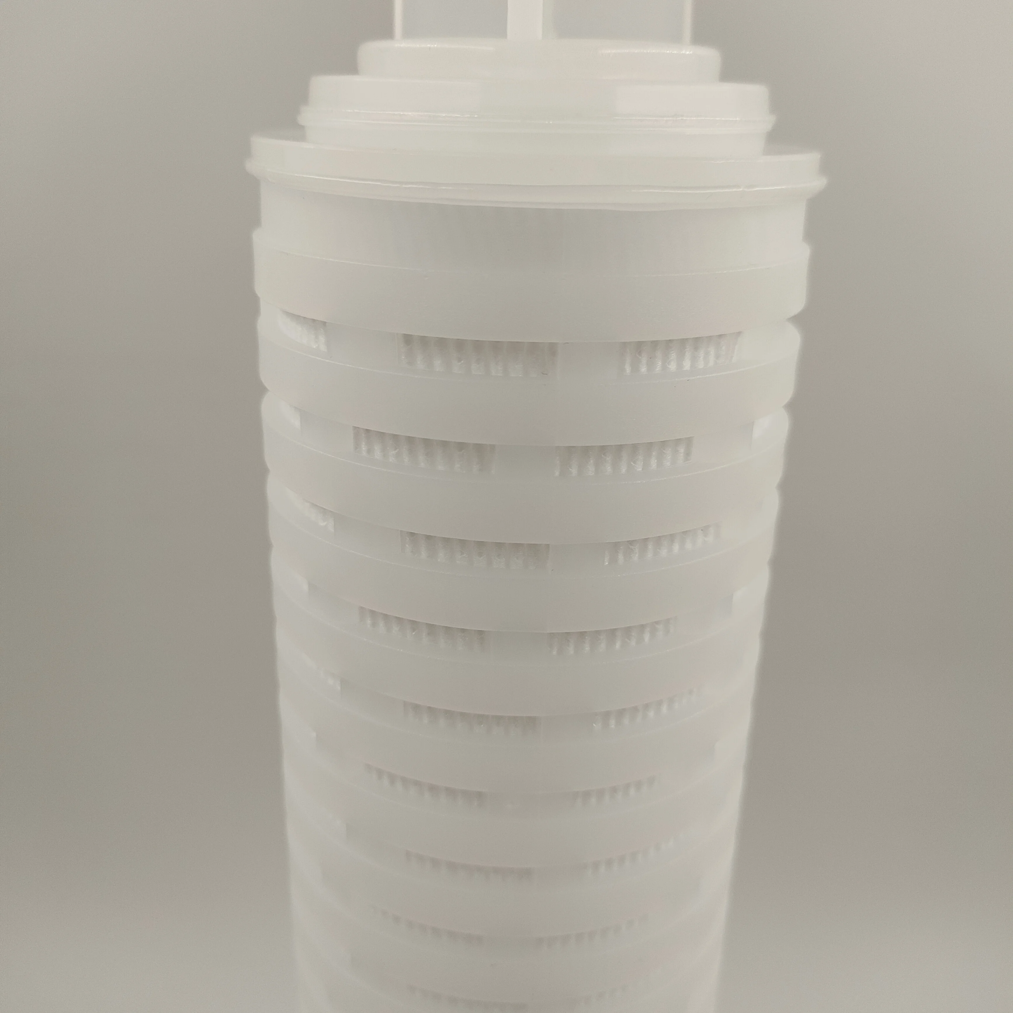 10 Inch PP 1 Micron Pleated 1um Code 7 Absolute Filtration Efficiency Pleated Polypropylene Water Filter Cartridges