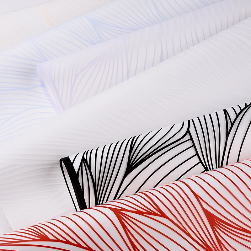 2024 Luxury 58*58cm Mexican Flower Wrapping Paper Quicksand Design Printed Flower Packaging Paper for Florist