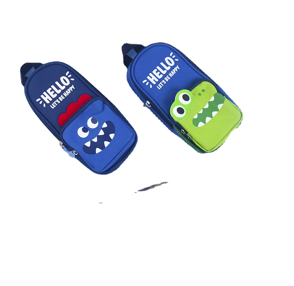 Cute Crocodile backpack pencil case