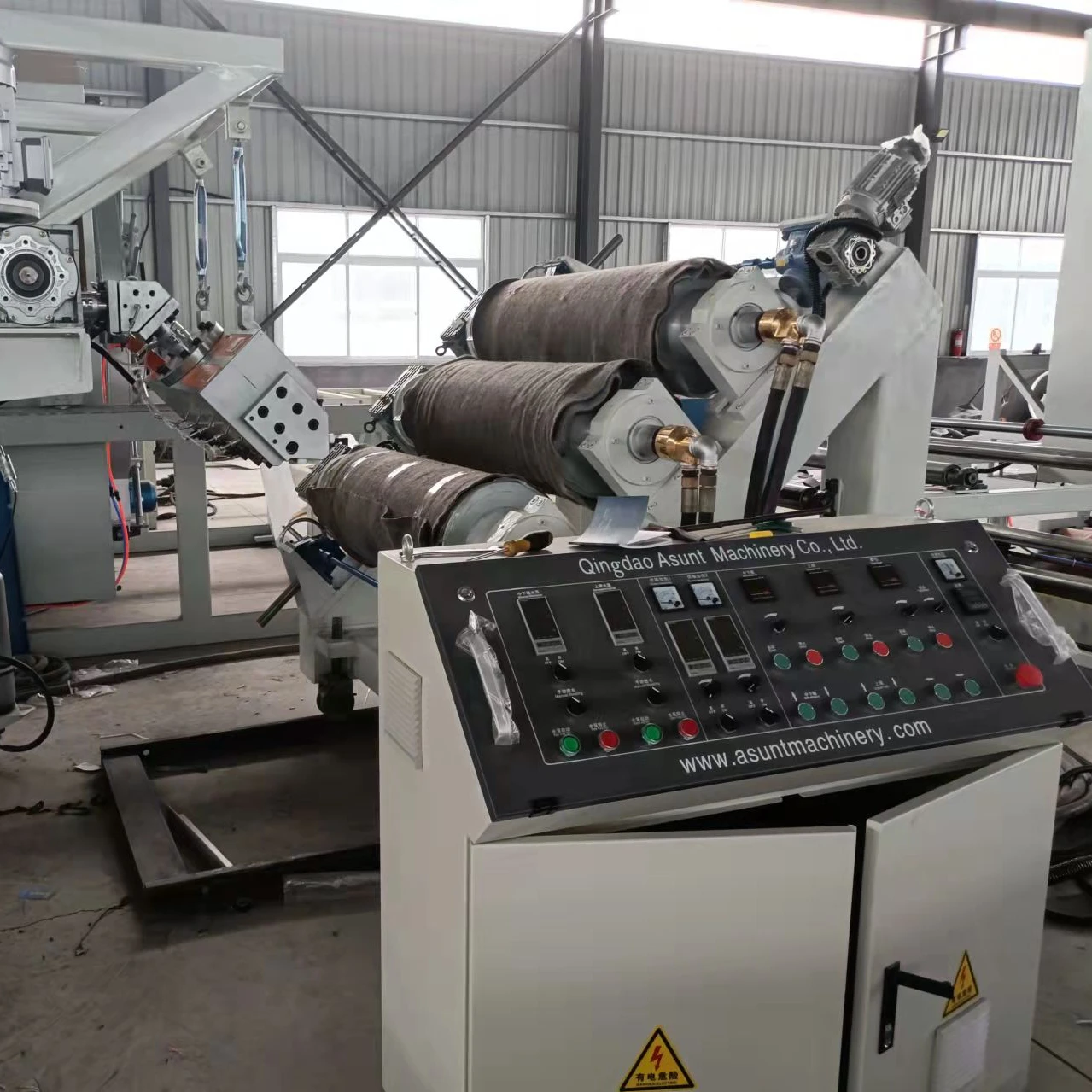 single screw extruder pet sheet making machine