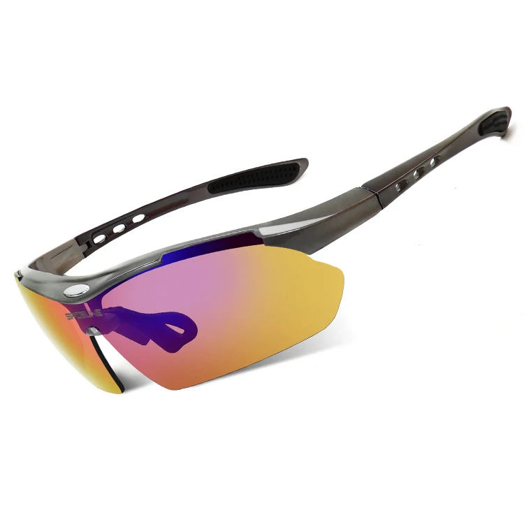 OEM sun glass Anti UV400 bicycle shaped glasses replace change Mirror Lenses eye glass Outdoor Sports Fishing Cycling Sunglasses