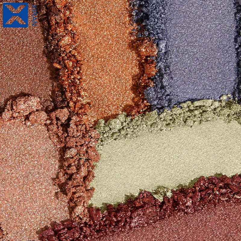 Private Label Vegan Single Pressed Glitter Luminous Metallic Eyeshadow Your Own Brand Waterproof Colorful Eyeshadow