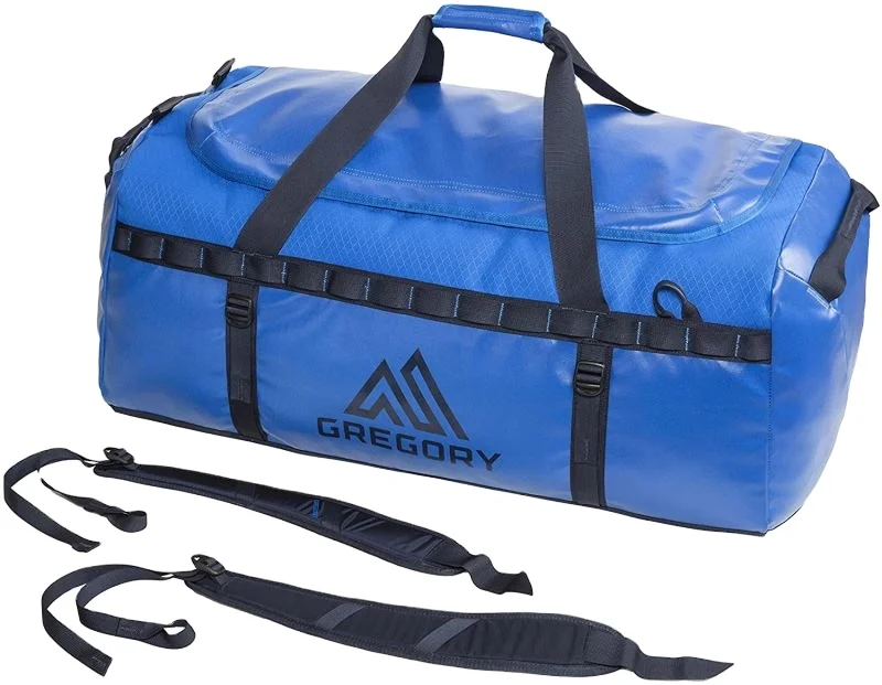 Wholesale custom fashion logo foldable sport gym women mens waterproof travel duffel bag hiking duffel bag