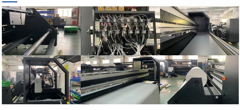 2000mm large format High Speed Industrial Sublimation Printer Textile With I3200 8 Head Industrial Printhead