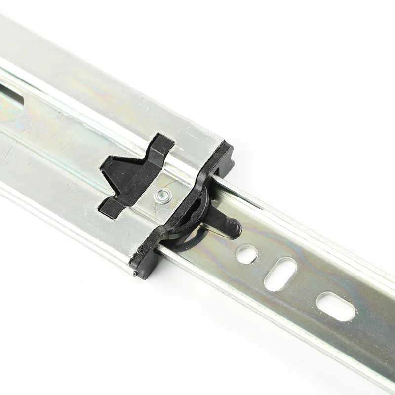 50mm high linear guide Slide Telescopic Shelf Channel cold rolled steel Ball Bearing Drawer Slide