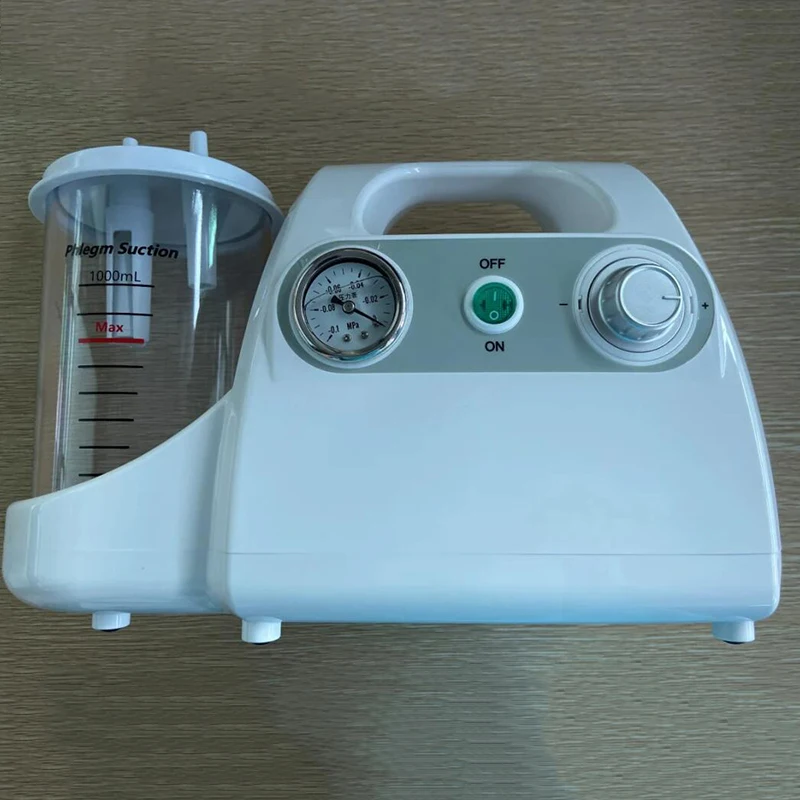 1000ml Low-Noise Suction Surgical Portable Suction Machine for Clinic & Hospital Use