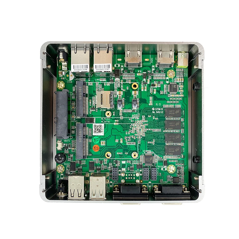 Powerful J900 mini pc Quad Core 2.42GHz DDR3 8GB and SSD 128GB, 2xHD-MI 1080P support Win 10 mini pcs