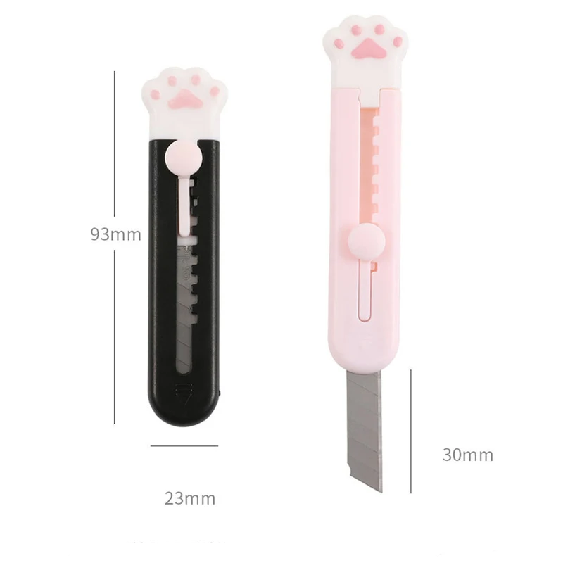 Cute Knife Kawaii Art Cutter Knife Student Art Supplies Tools Stationery School Supplies Mini Box Cutter