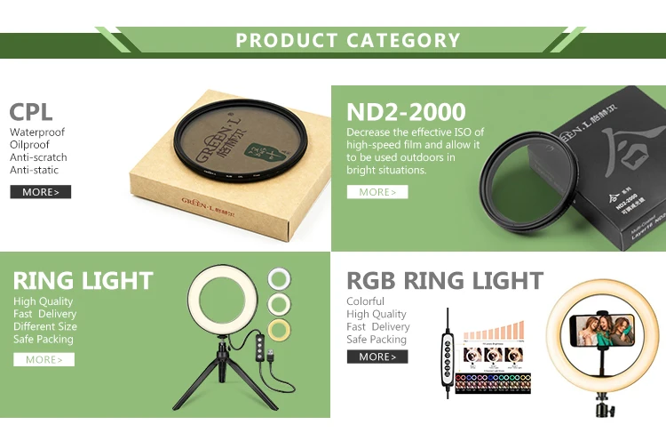 24" Webcam Mount Live Streaming Selfie Light Ring LED Ring Light Stand