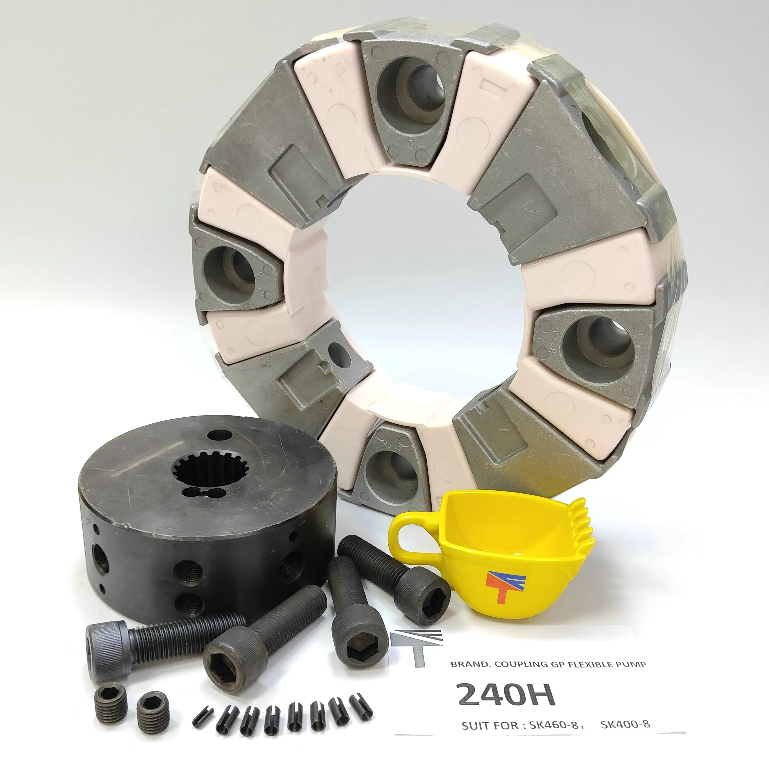 Машинная муфта gp flexible 240H для экскаватора SK400-8 гидравлический насос