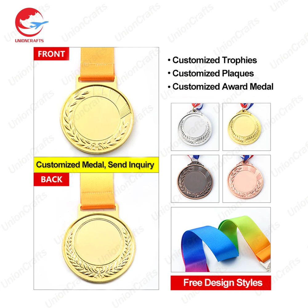 Custom Volleyball Basketball Swimming Football Wrestling Gymnastics Judo Soccer Karate Taekwondo Competition Sport Award Medal