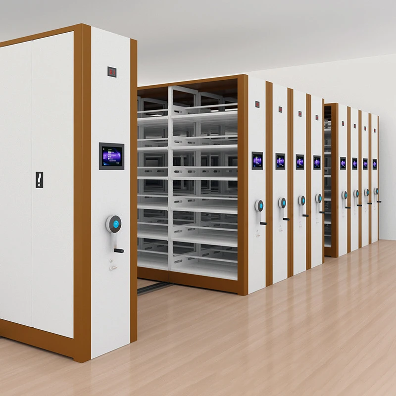 File Cabinet Library Furniture Mobile Shelving Archives Compactor System Archive Units Shelf Dense Racks Movable Compact
