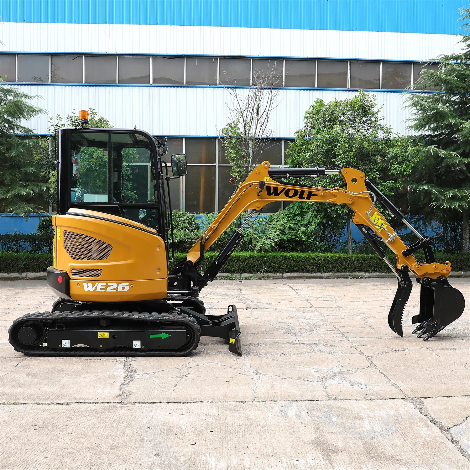 Wolf 2.6ton/2600kg WE26 Mini Excavator For Sale