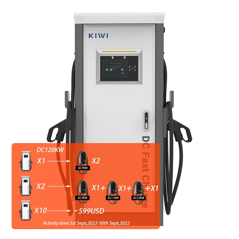 New Design EV Charging Station 1000V ~750V 7Kw to 180kw  Vehicle Charging Pile For  Automobile Charging Station