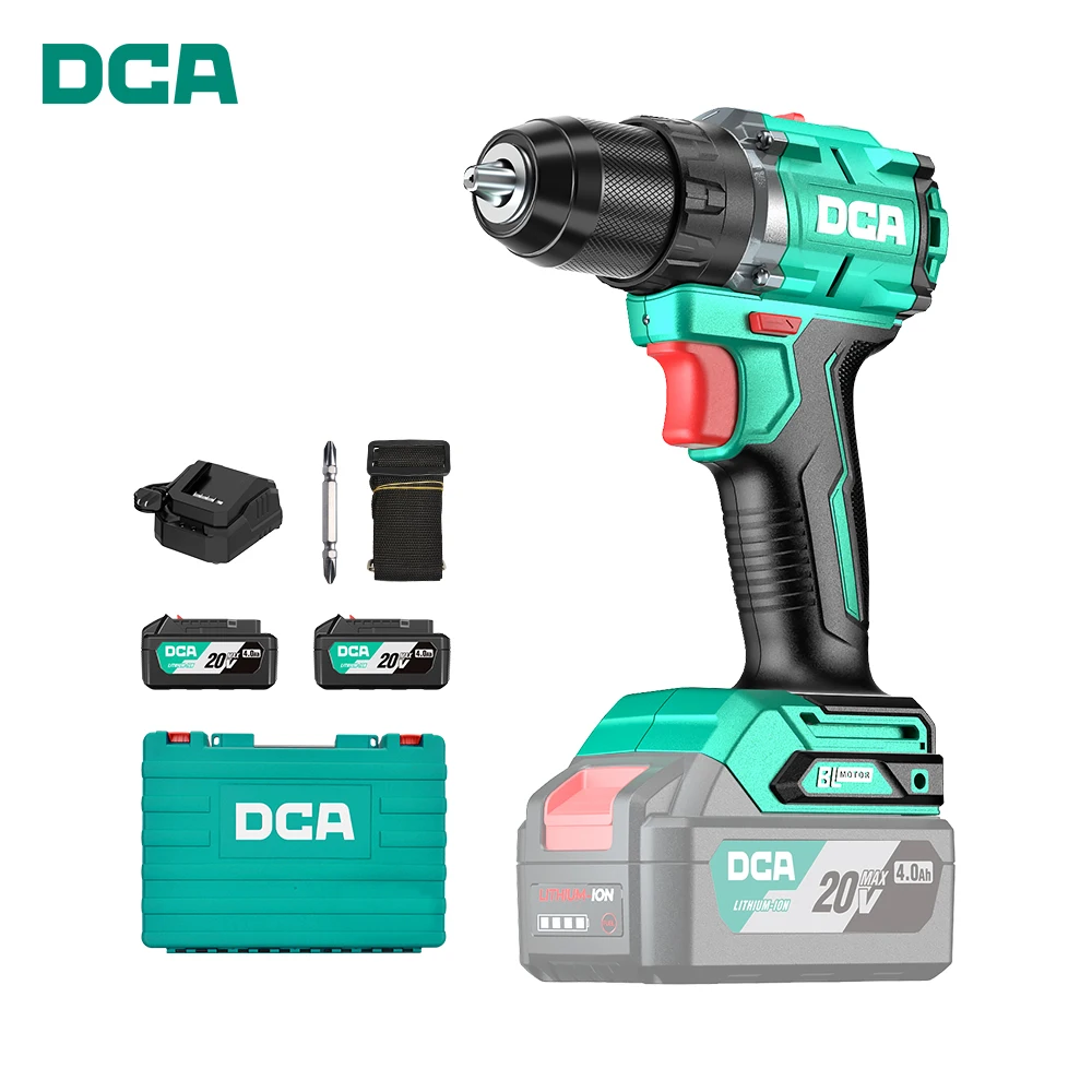 Cordless Brushless 60N.m  Driver Drill DCA 2300rpm  powerful  durable high quality construction site