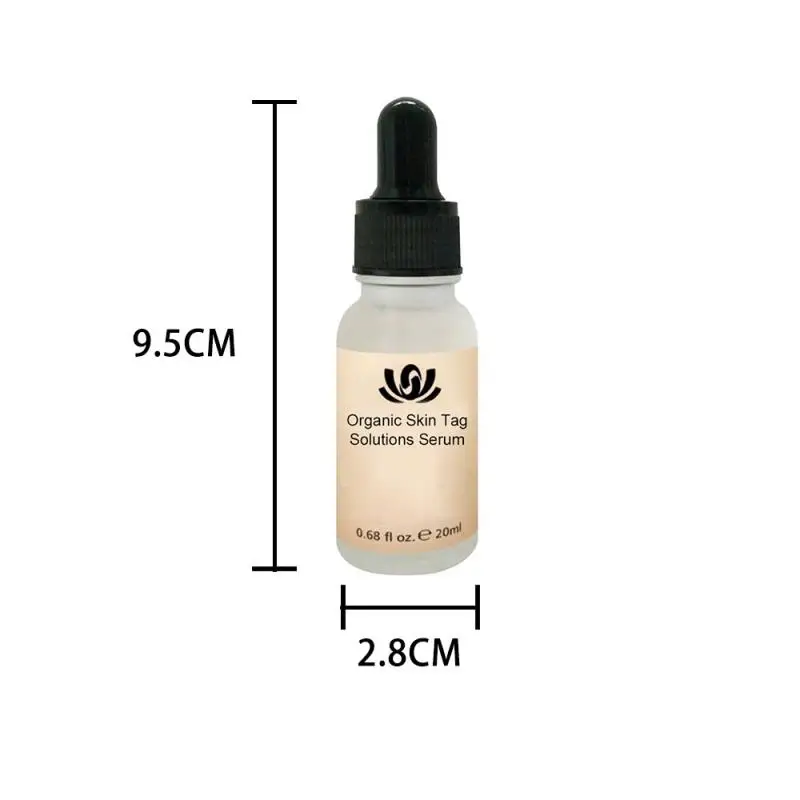 Organic Tags Solutions Serum 30g No Trace Painle Skin Tag Remover Serum Mole Removal Cream Painless Face Wart Mole Freckle TSLM1