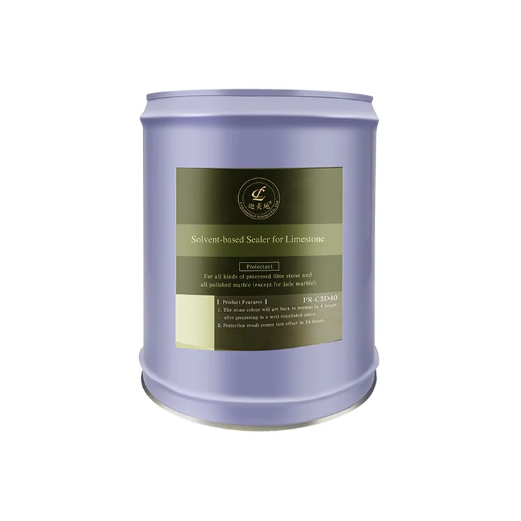 Limestone travertine penetrating clear chemical coating sealant