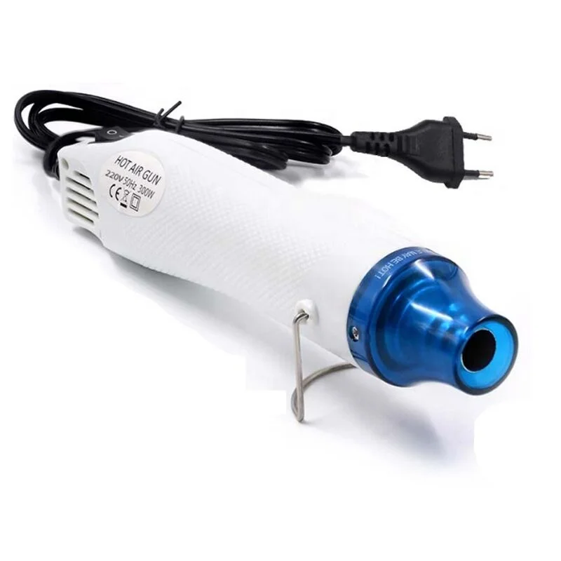 220 В горячий воздушный пистолет машина для термоусадочной лист мягкие керамические этиленового пропилен-каучука Абразивного Порошка набор инструментов для самостоятельного ручной фен для волос