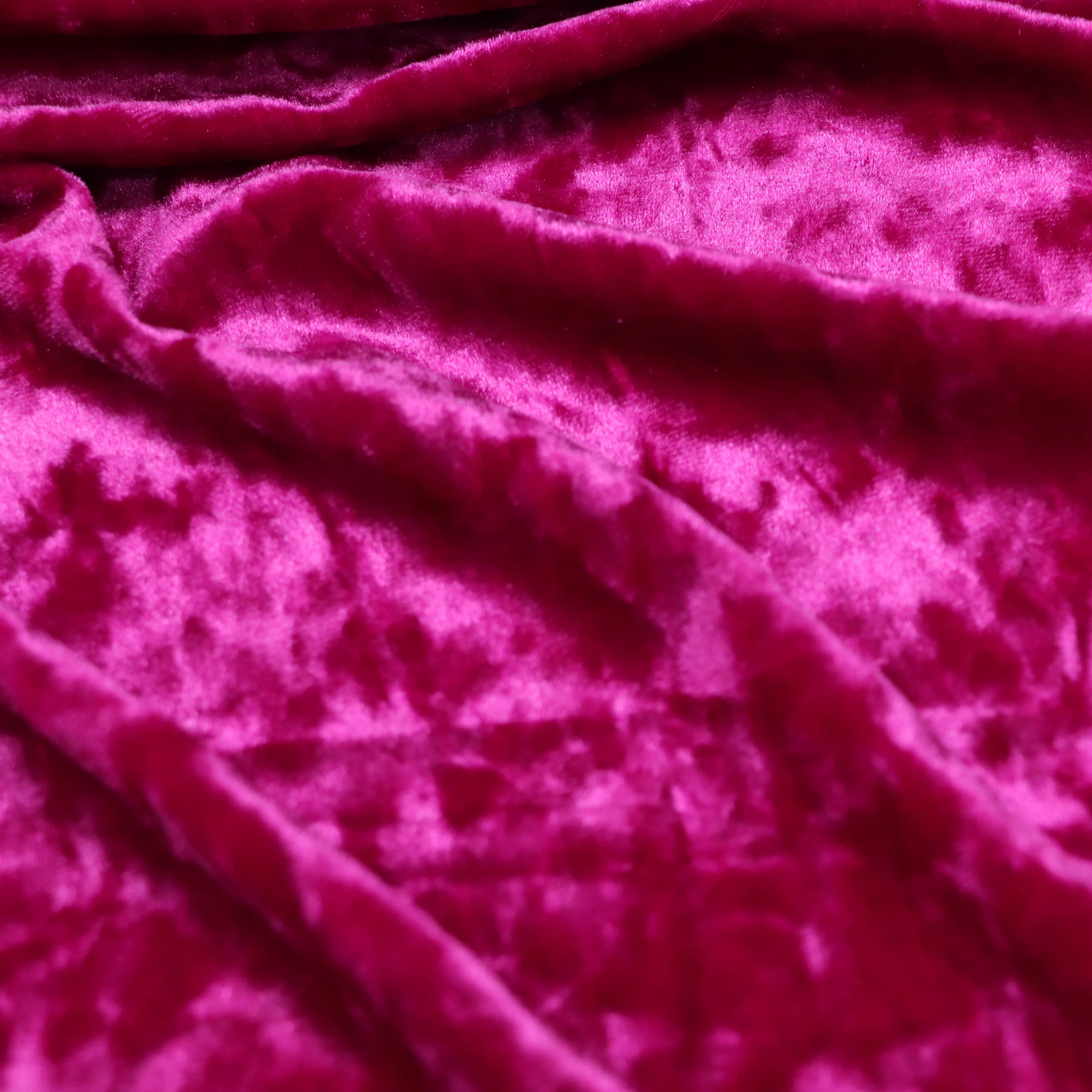 Wholesale Price Korea Ks Ice Velvet Velour Fabric With Stretch Warp Knitting For Garment