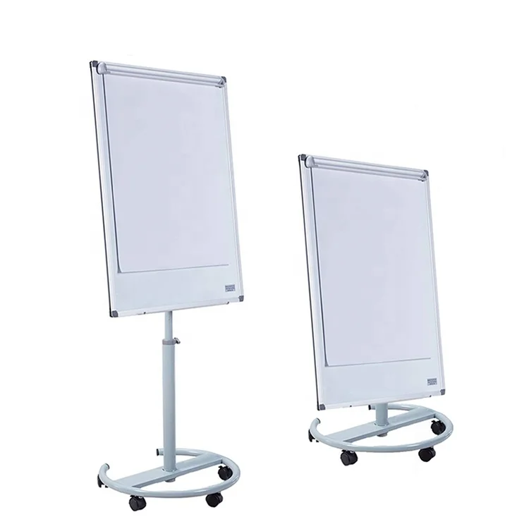 70x100 см Алюминиевая рамка flipchart белая доска Мольберт откидная Таблица подставка Регулируемая по высоте