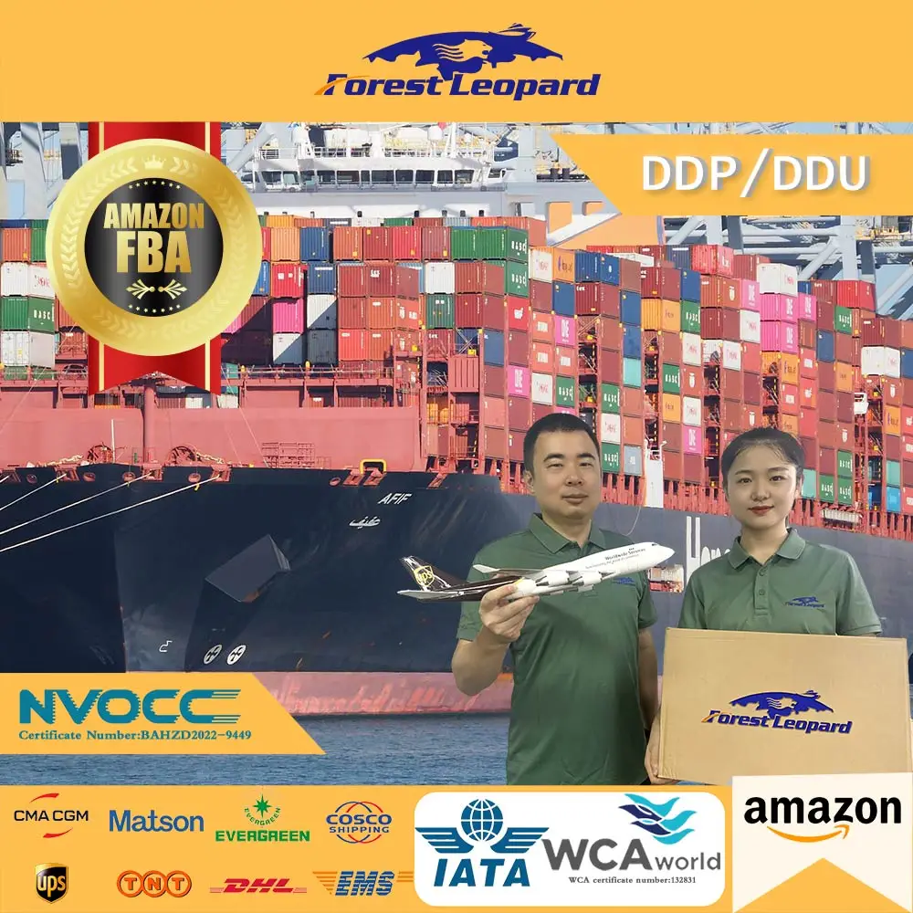 FBA shipping agent in China fast delivery sea shipping from China to Amazon USA Canada UK door to door shipping service