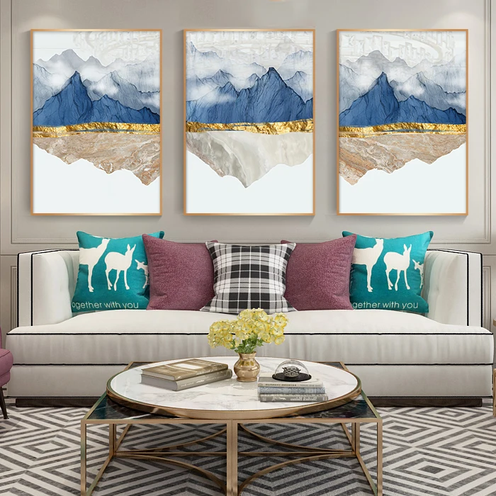 Wholesale Chinese Art Modern Abstract Canvas Print Painting Picture Wall