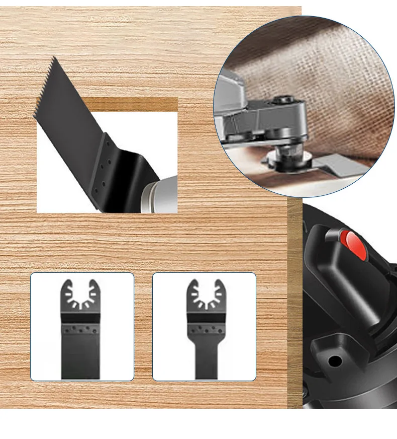 PEXMIENTAS  35mm BIM Metal Wood Cutting Oscillating Multi Tool Saw Blades Titanium Oscillating Blade