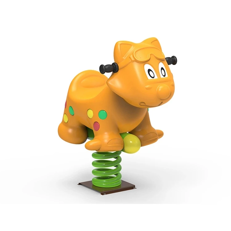 Rocking Horse Toy Safe Friendly Material Baby Rocking Horse Animal Spring Rider Rocking Horse