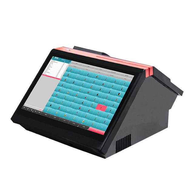 Fast-running POS HDD-680plus with 80mm Built-in Thermal Printer and 2D Bar Code Scanner for Supermarket and Store