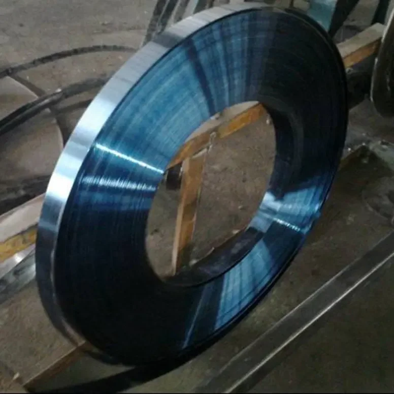 High quality X32 D6A steel grade high carbon alloy steel coil for bi-metal band saw blade back steel belt