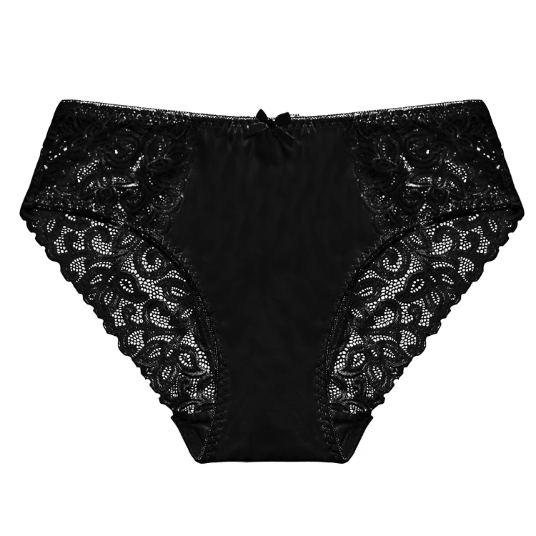 
BEIZHI 12 Hours Custom Design stretch floral see through sexy women lace underwear 