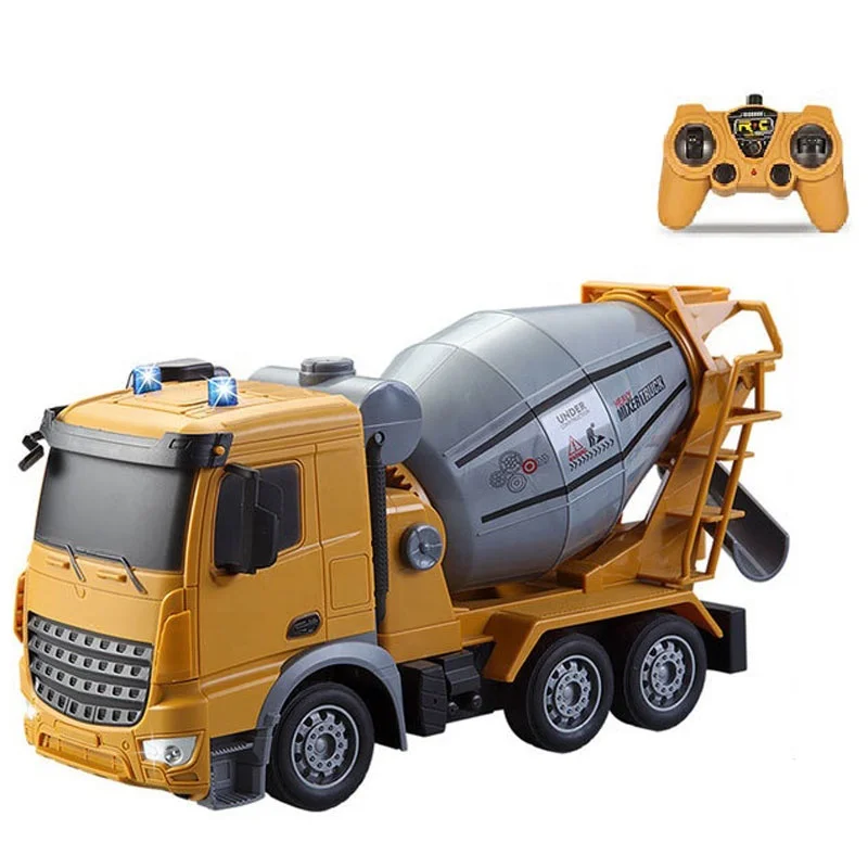New 1:24 6x6 remote radio control rc truck for dump drift off road car construction concrete mixer engineering toy vehicle